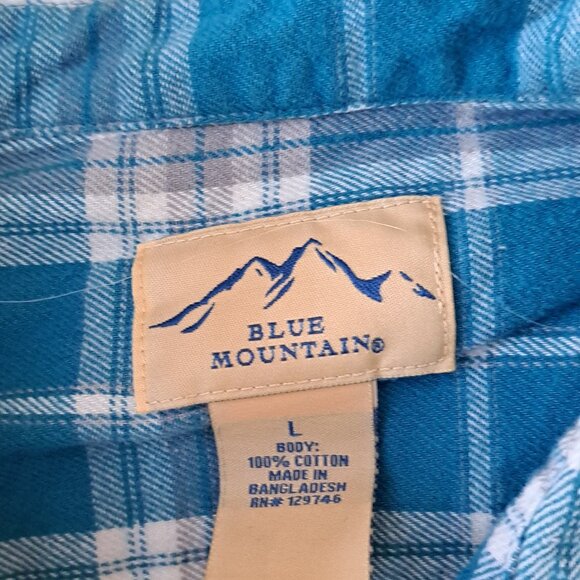 LARGE Flannel plaid button down tops, bundle of 3 - Picture 12 of 16